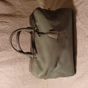 Michael Kors, baby blue, leather purse